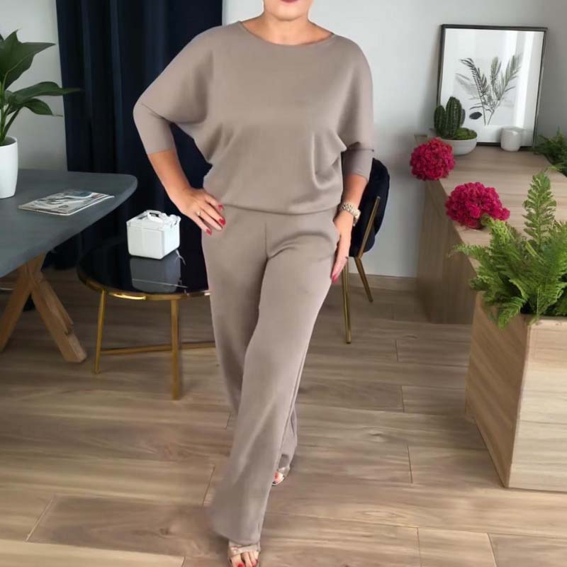 ⏳Tijdelijke aanbieding⏰Elegante 3-delige set inclusief lange cardigan, top en broek💞