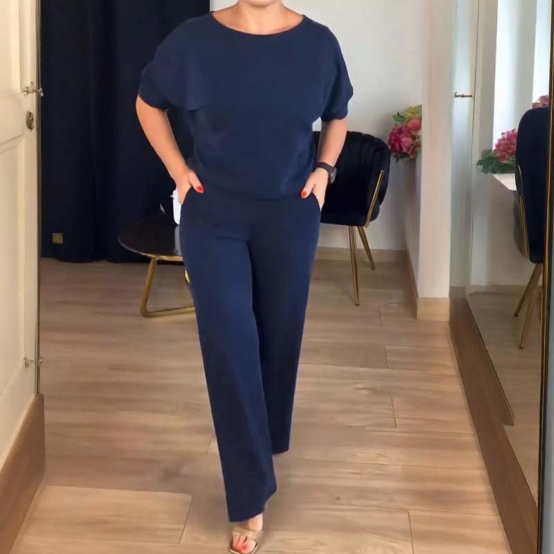 ⏳Tijdelijke aanbieding⏰Elegante 3-delige set inclusief lange cardigan, top en broek💞