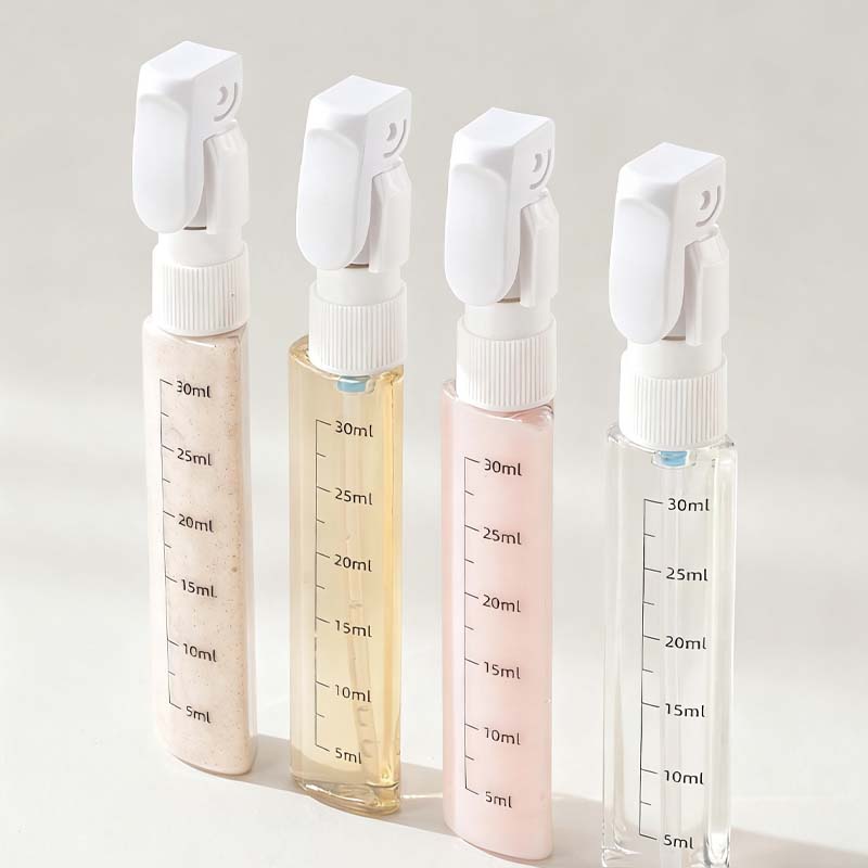 🎁2026 Nieuw binnen 50% KORTING💥🧴4-in-1 Hervulbare Reisflessen Set – Lekvrij, Compact & Georganiseerd: Perfect Voor Reizen/Vakantie!