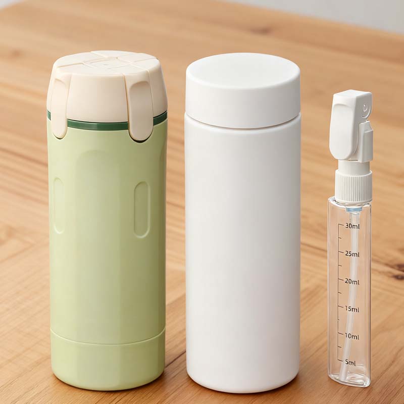 🎁2026 Nieuw binnen 50% KORTING💥🧴4-in-1 Hervulbare Reisflessen Set – Lekvrij, Compact & Georganiseerd: Perfect Voor Reizen/Vakantie!
