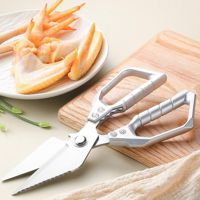 ✂️ De enige keukenschaar die je nodig hebt – Snijdt kip, kruiden, verpakkingen én noten!