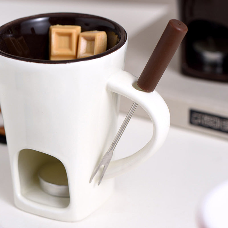 Keramische Chocolade Fondue Mok