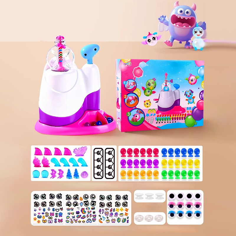 🎁Kerstuitverkoop 50% KORTING 🔥DIY-bellenblaasset met pomp voor kinderen