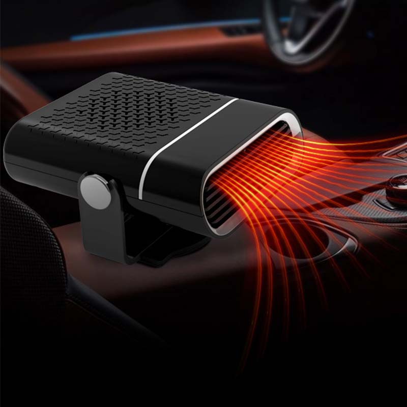 2-in-1 Draagbare Autoverwarming met 360° Rotatie