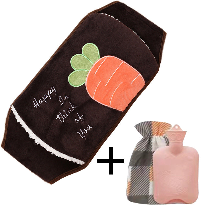 🎅Kerstverkoop 50% UIT🔥Pluche Navulbare Warm Waterfles Riem🎁