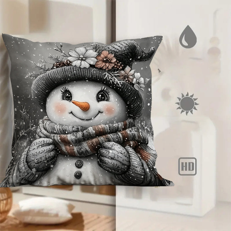 18*18" Kerstkussenhoes🎅Koop 1 krijg 1 gratis（2 STUKS）🎄