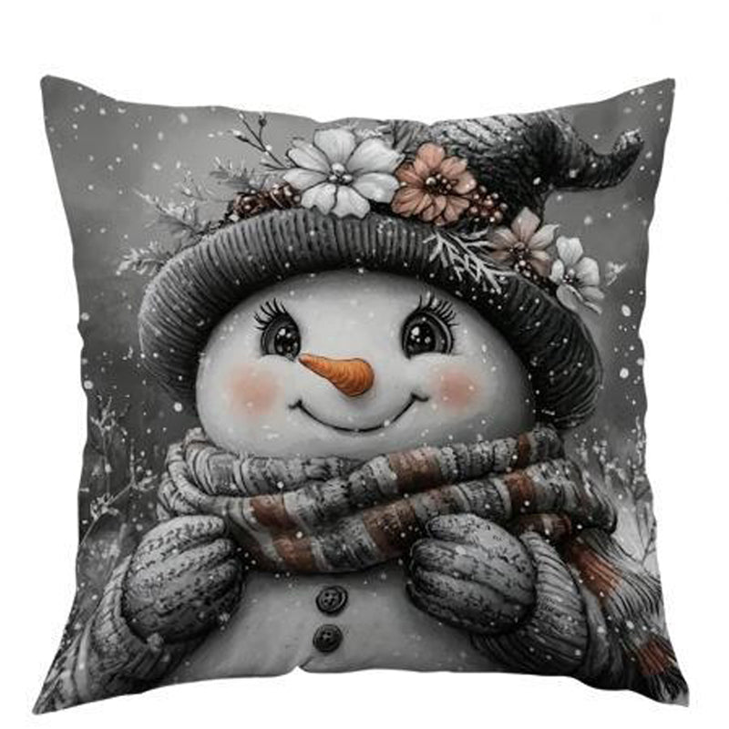 18*18" Kerstkussenhoes🎅Koop 1 krijg 1 gratis（2 STUKS）🎄
