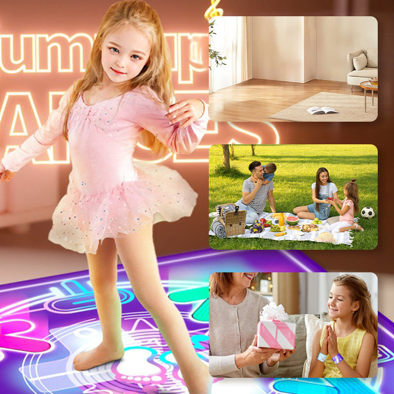 Bluetooth muziek & licht interactieve dansmat