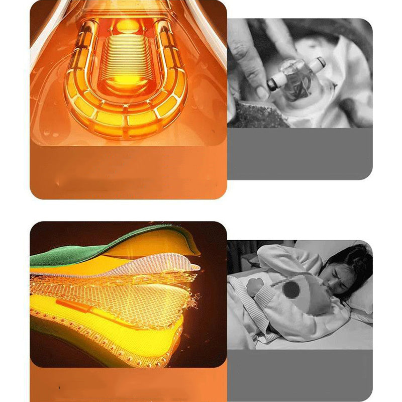 🔥❄️ Grafeen USB Oplaadbare Multifunctionele Handwarmer – 1-Sec Snel Verwarming, 10-Uur Warmte & Dubbelzijdig Heizen（Perfect voor Winter!）