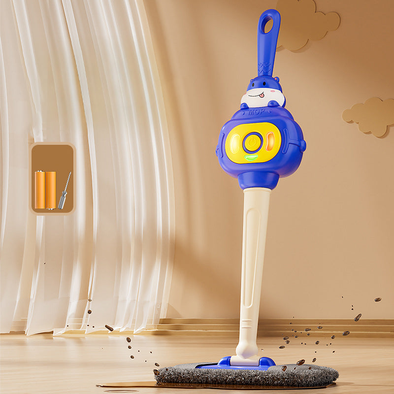 Creatieve kindermop met lichtjes en geluidjes