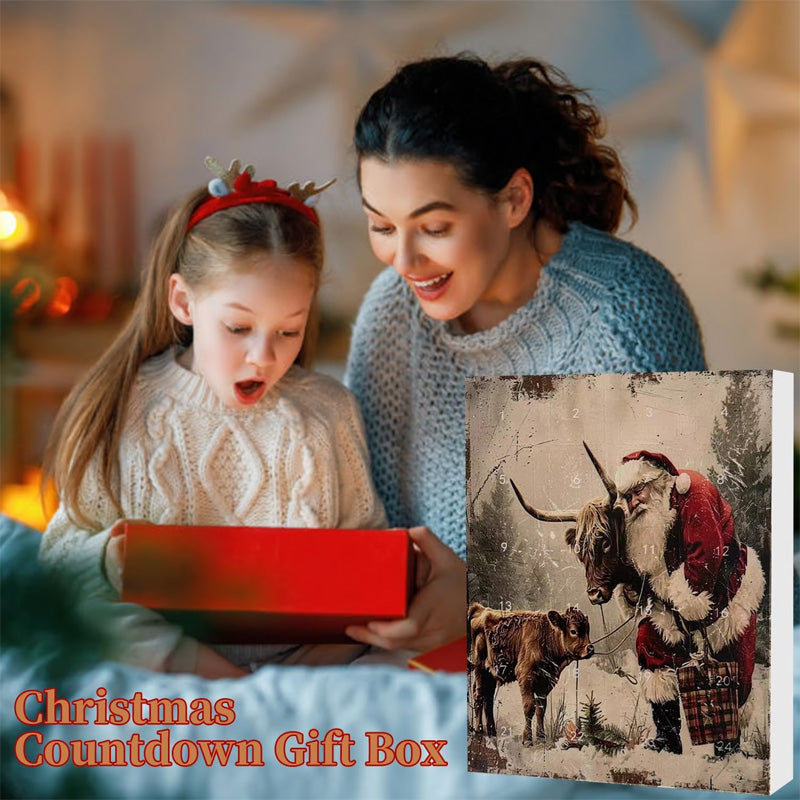 Adventskalender met Hoogland Koe Ontwerp