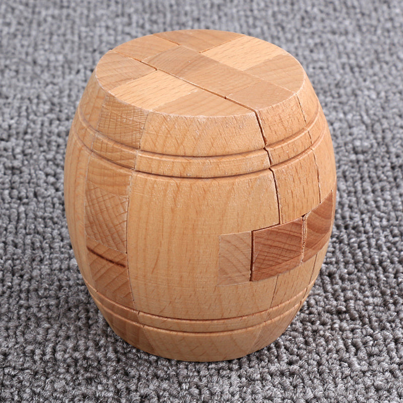 🔥 50% KORTING! ✨ Luban Lock Houten Puzzel - Stimuleert Ruimtelijke Intelligentie, Natuurlijk Houtontwerp, Educatief Familiespel 🧩🤲