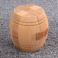 🔥 50% KORTING! ✨ Luban Lock Houten Puzzel - Stimuleert Ruimtelijke Intelligentie, Natuurlijk Houtontwerp, Educatief Familiespel 🧩🤲