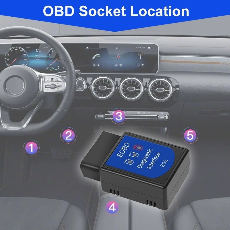 🎁2026 Nieuw binnen 50% KORTING💥OBD2 Bluetooth-autodiagnosescanner
