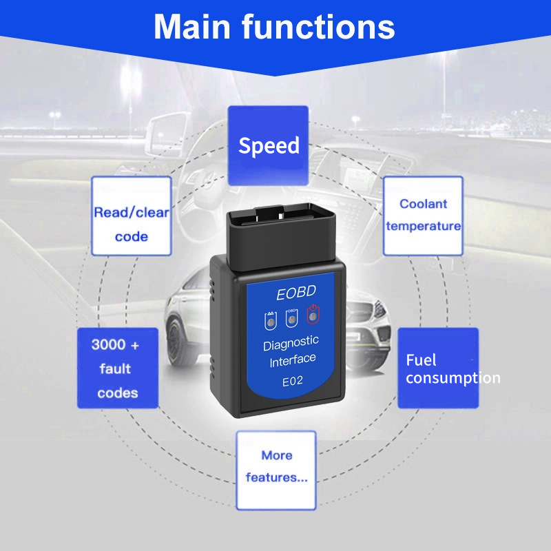🎁2026 Nieuw binnen 50% KORTING💥OBD2 Bluetooth-autodiagnosescanner