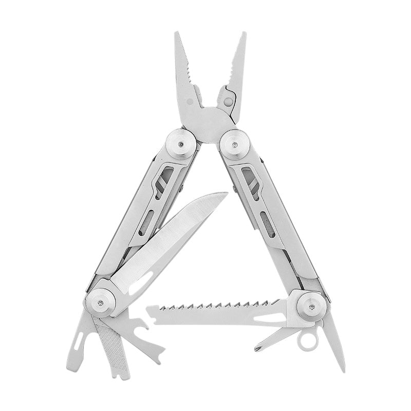 ✨ 12-in-1 Roestvrijstalen Opvouwbare Multitooltang – Alles-in-één Gadget, Duurzaam Staal & Compact Design (Perfect voor Outdoor & Thuis Reparaties!)