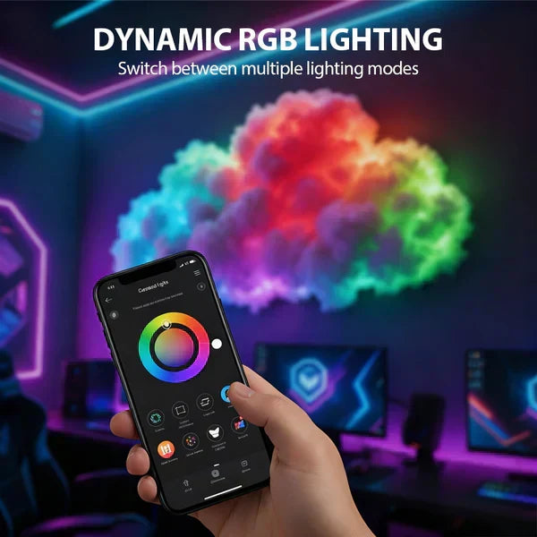 📢🎁50% KORTING!!! ✨Thundercloud USB-aangedreven decoratieve LED-lamp🌈☁️