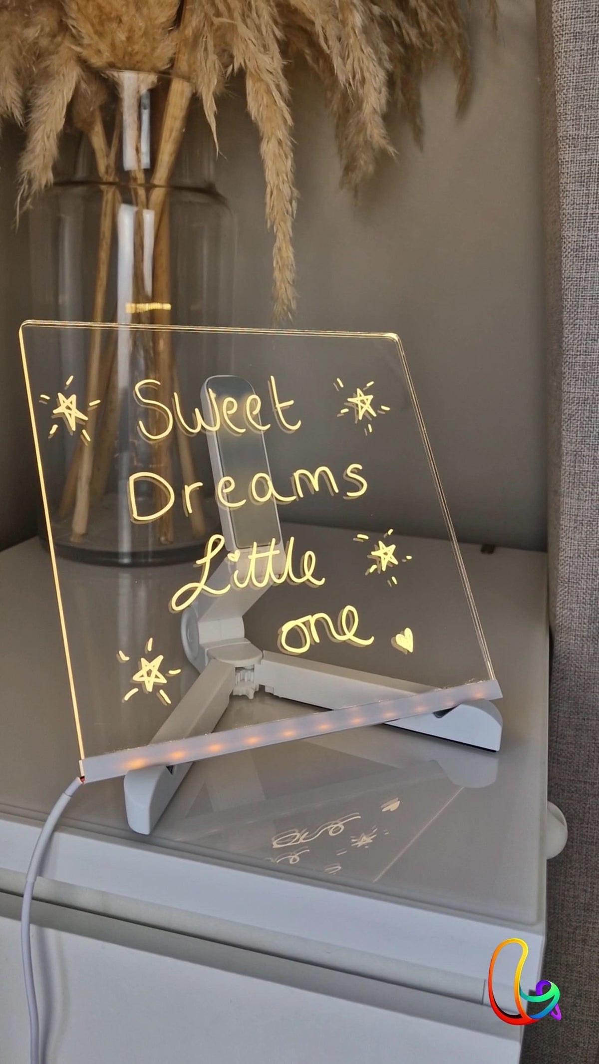 🎁 Perfect Sinterklaas Cadeau! 🎄 LED Lichtbord + 7 Gratis Pennen – Creatief & Gezellig!