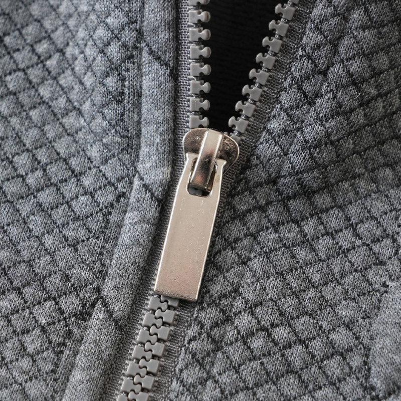 🔥 Heren Kabeltrui met Halve Rits – Comfort & Stijl voor Elke Gelegenheid ❄️