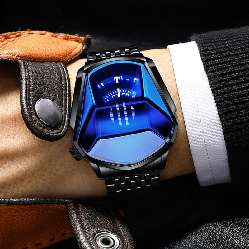 🏁 Een combinatie van snelheid en verfijning✨Luxe herenhorloge Racing Sport Rhombus