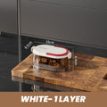 🔥 50% korting! 🌶️ Multi-laags Afgesloten Specerijen Organizer – Luchtdicht, stijlvol & ruimtebesparend voor elke keuken! 🧂✨