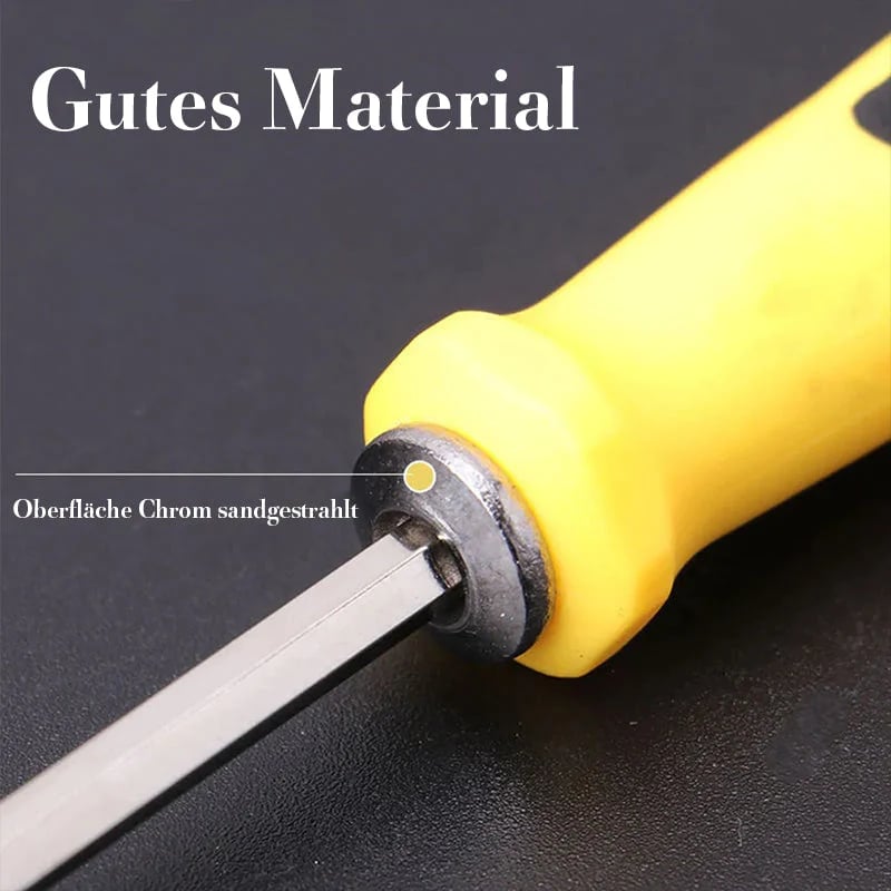 50% KORTING✨ 6-in-1 Multifunctionele Schroevendraaierset – Hoogwaardig CR-V Staal & Magnetische Bits (Perfect voor Huishoudelijke Reparaties & Elektronica!)