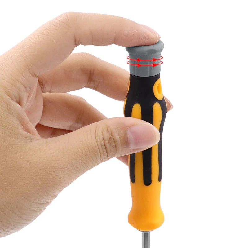 50% KORTING✨ 6-in-1 Multifunctionele Schroevendraaierset – Hoogwaardig CR-V Staal & Magnetische Bits (Perfect voor Huishoudelijke Reparaties & Elektronica!)