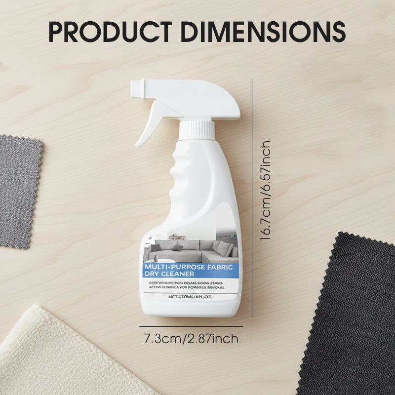 Multifunctionele Droogwas Spray voor Stoffen – Verfrist, Ontgeurt & Vlekken Verwijdert Zonder Wassen ✨ Vandaag Extra Voordeel | Meerdere Stuks Besparen Meer