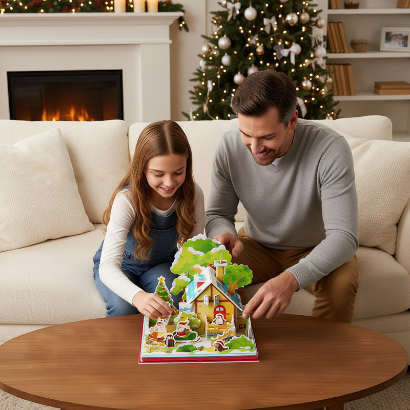 3D DIY Kerstpuzzelpakket