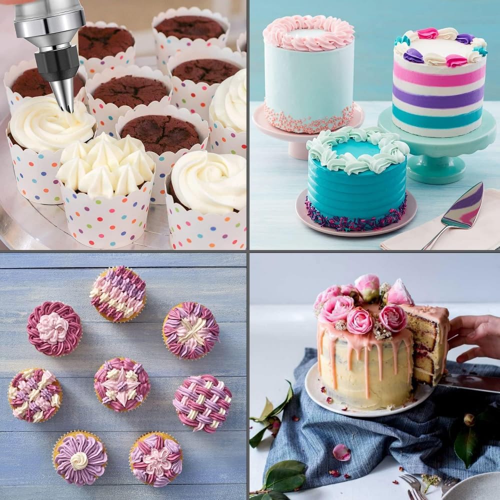 🔥HOT SALE 50% KORTING🔥Roestvrijstalen koekjespers met 13 schijven en 8 spuitmondjes