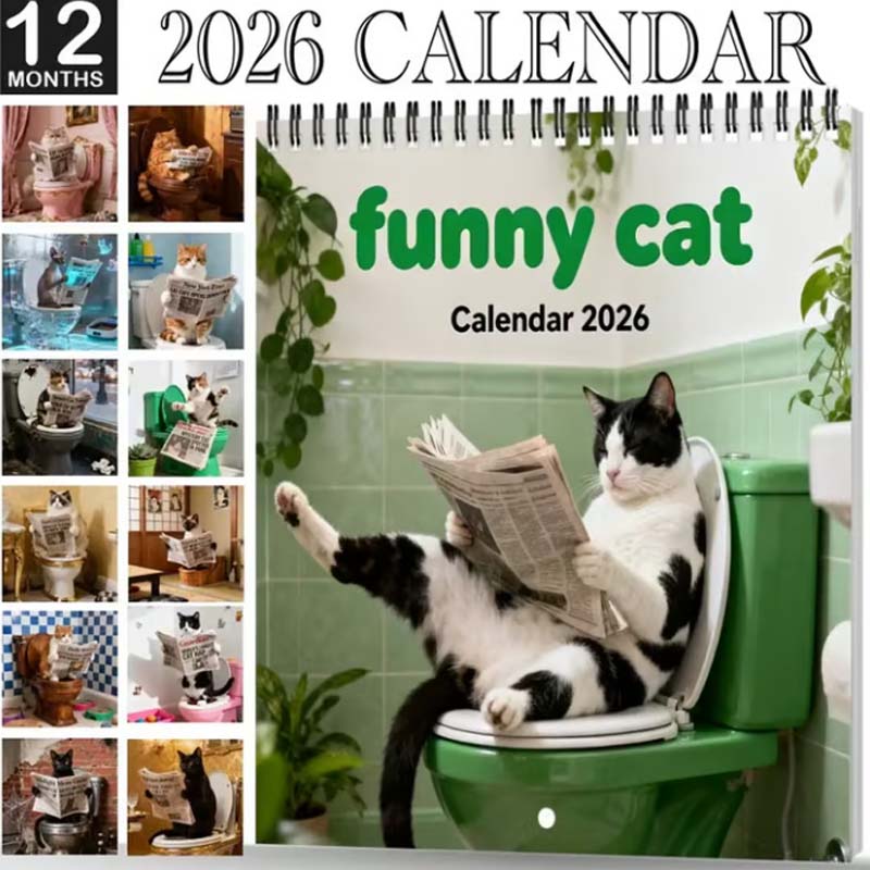 Grappige dierenkalender 2026 Kalender