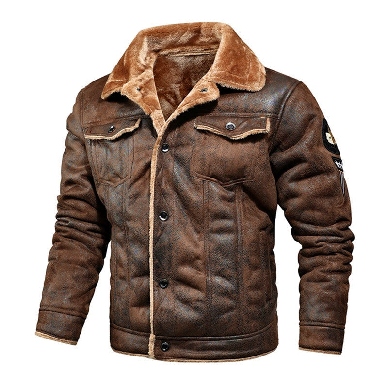 🔥Casual & Warme Heren Leren Jas – Stevig, Stijlvol & Comfortabel! 🚛Gratis Verzending