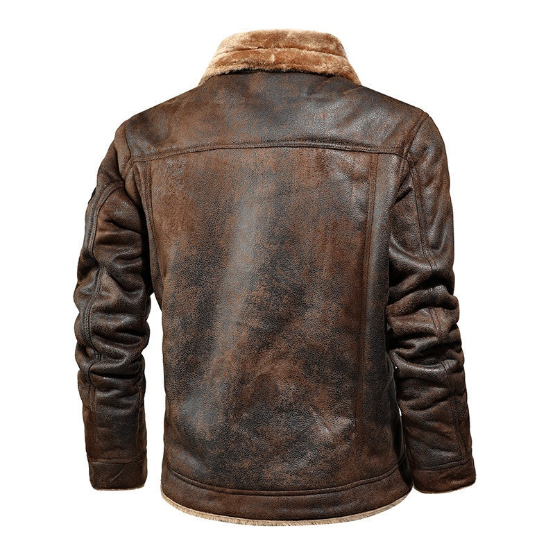 🔥Casual & Warme Heren Leren Jas – Stevig, Stijlvol & Comfortabel! 🚛Gratis Verzending