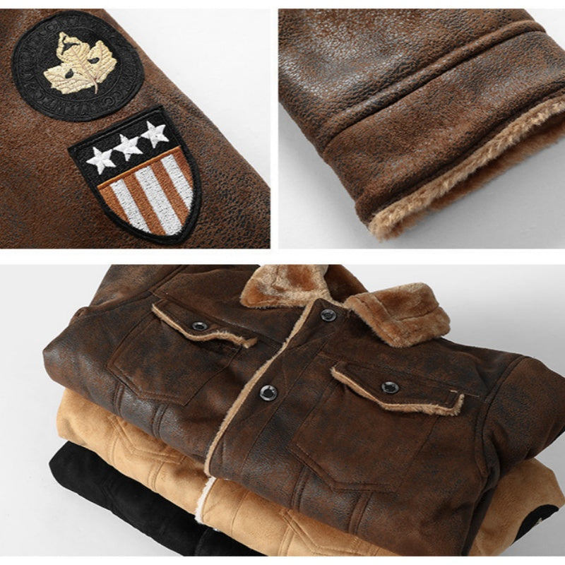 🔥Casual & Warme Heren Leren Jas – Stevig, Stijlvol & Comfortabel! 🚛Gratis Verzending