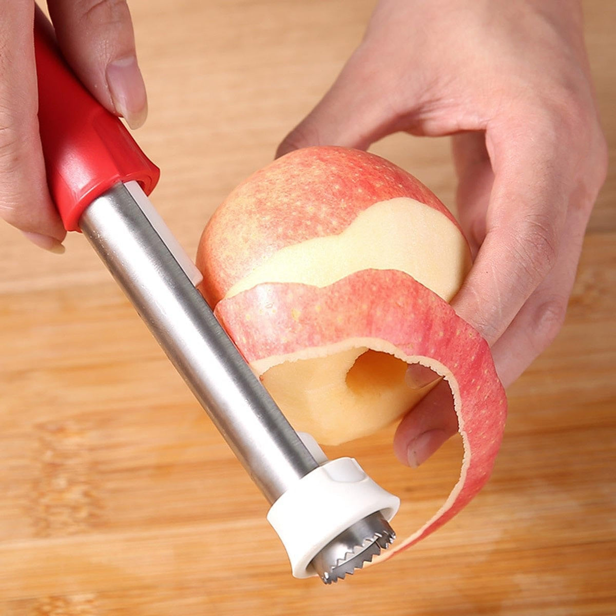 🍎 50% KORTING! 2-in-1 Kernverwijderaar – Perfect voor Gezonde Recepten & Smoothies