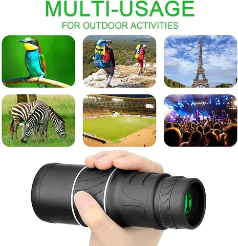 16x52 Monoculair Tweevoudig Optische Zoom Telescoop