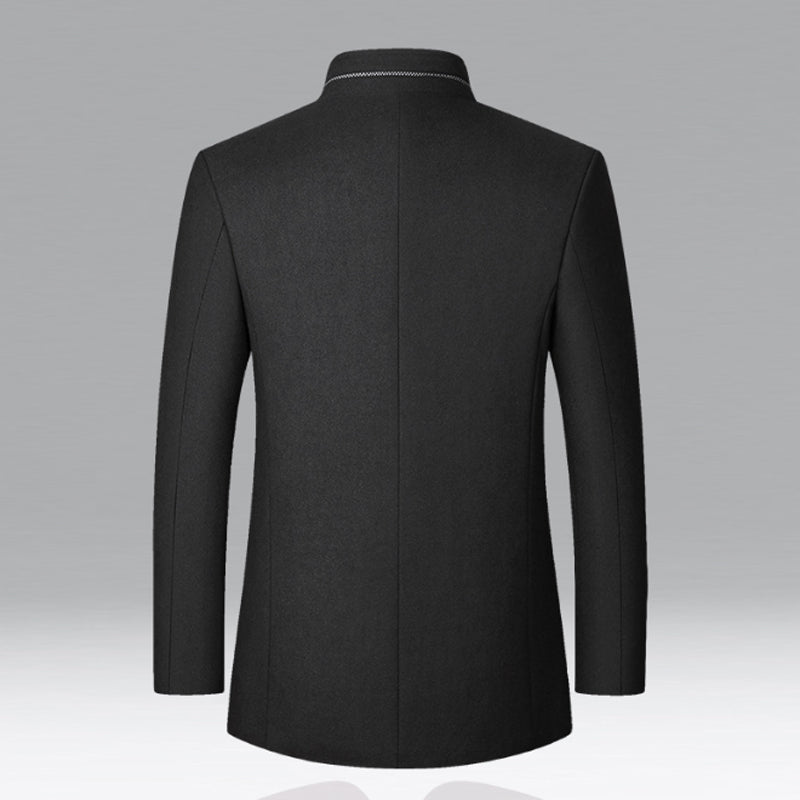 ⏳Tijdelijke korting van 58%⏰Klassieke herenjas met opstaande kraag🧥