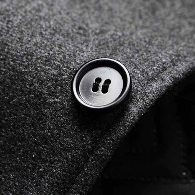 ⏳Tijdelijke korting van 58%⏰Klassieke herenjas met opstaande kraag🧥