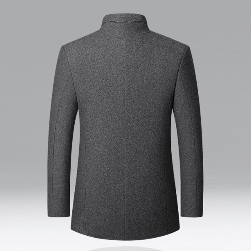 ⏳Tijdelijke korting van 58%⏰Klassieke herenjas met opstaande kraag🧥