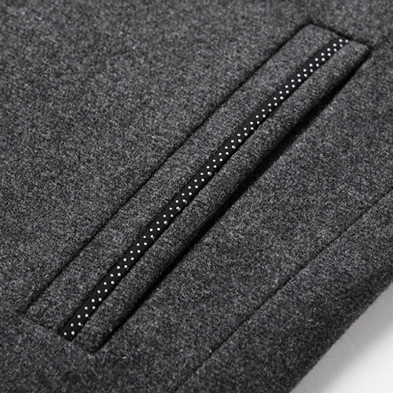 ⏳Tijdelijke korting van 58%⏰Klassieke herenjas met opstaande kraag🧥