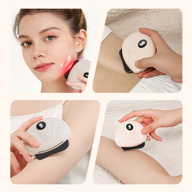 2-in-1 Gua Sha gezichts- en lichaamsmassagetoestel