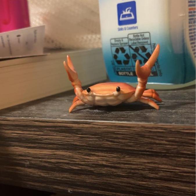🔥LAATSTE DAG 50% KORTING💥❤️🤣 Grappige hot sale - 🦀 Schattige pennenhouder in de vorm van een krab