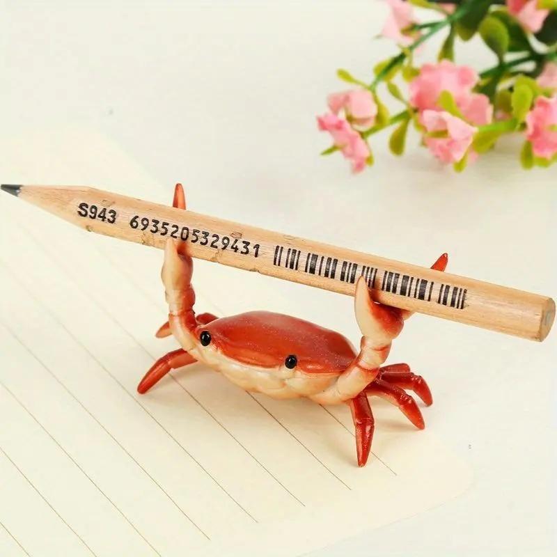 🔥LAATSTE DAG 50% KORTING💥❤️🤣 Grappige hot sale - 🦀 Schattige pennenhouder in de vorm van een krab