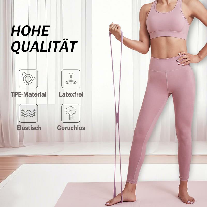 🔥Hot sale - 50% korting🔥Fitnessweerstandsbanden, figuur 8 fitnessbanden voor mannen en vrouwen