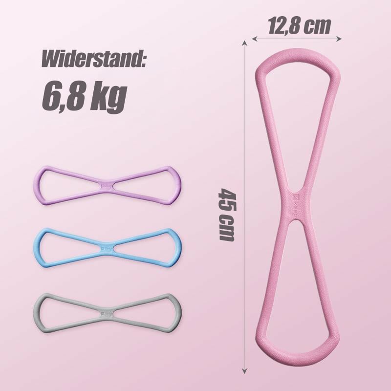 🔥Hot sale - 50% korting🔥Fitnessweerstandsbanden, figuur 8 fitnessbanden voor mannen en vrouwen