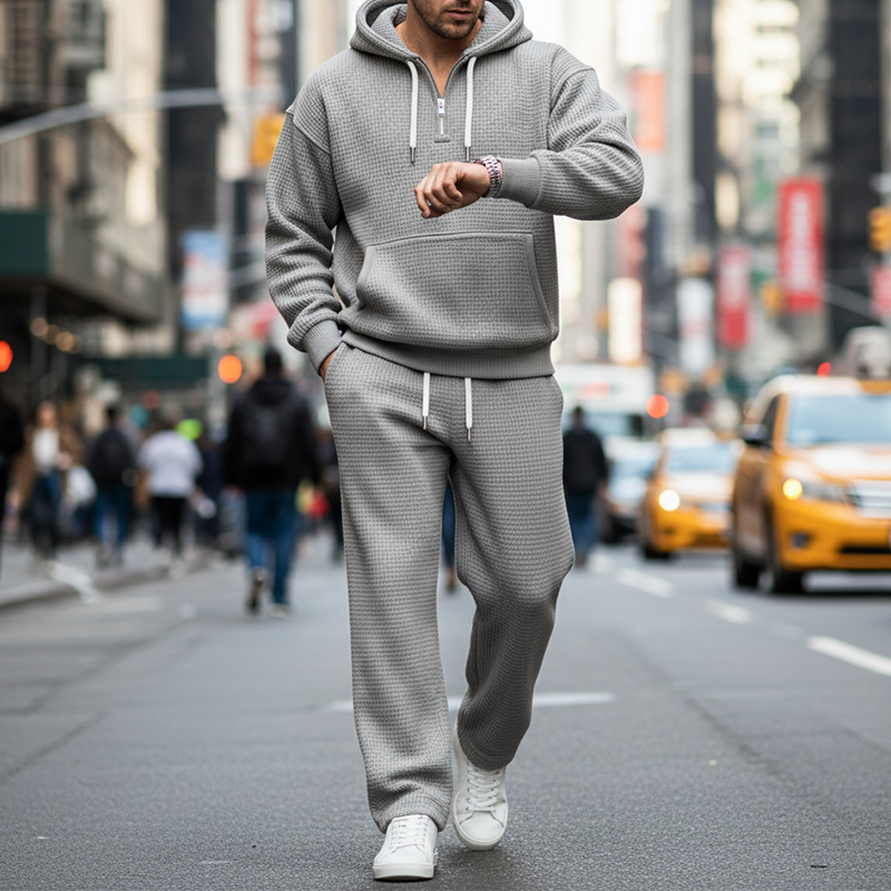 ✈️Gratis verzending Heren✨Beperkte tijd – 63% korting⏰ Hoodie & joggingbroek set