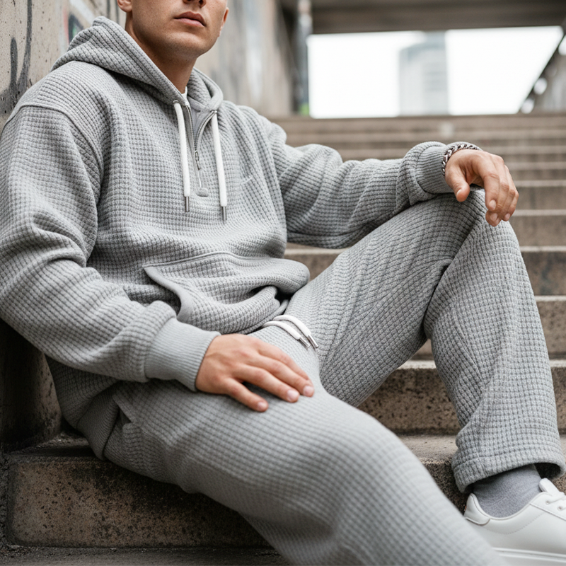 ✈️Gratis verzending Heren✨Beperkte tijd – 63% korting⏰ Hoodie & joggingbroek set