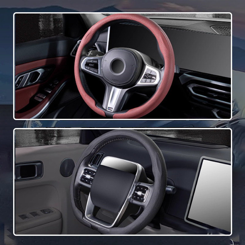 🚗👑 Verbeter uw grip! Universele antislip stuurhoes 50% KORTING⚡️🌧️