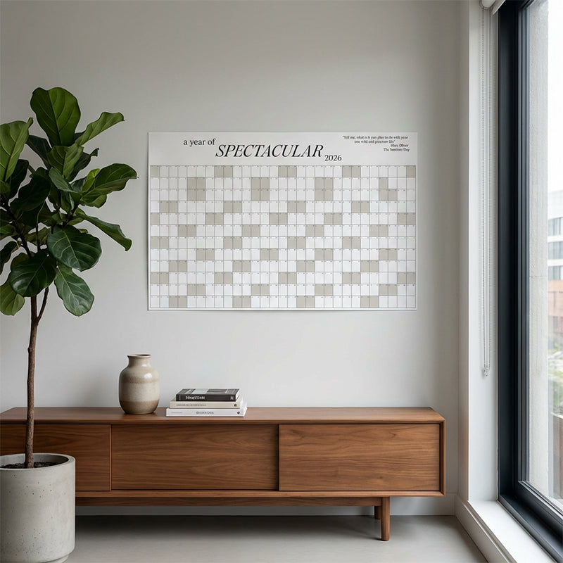 📅 Exclusieve Korting -50%! ✨ 2026 Muurkalender – Perfect voor Hem & Kantoor 🌟 | Wisbaar, Minimalistisch & Jaarlijkse Overzicht!