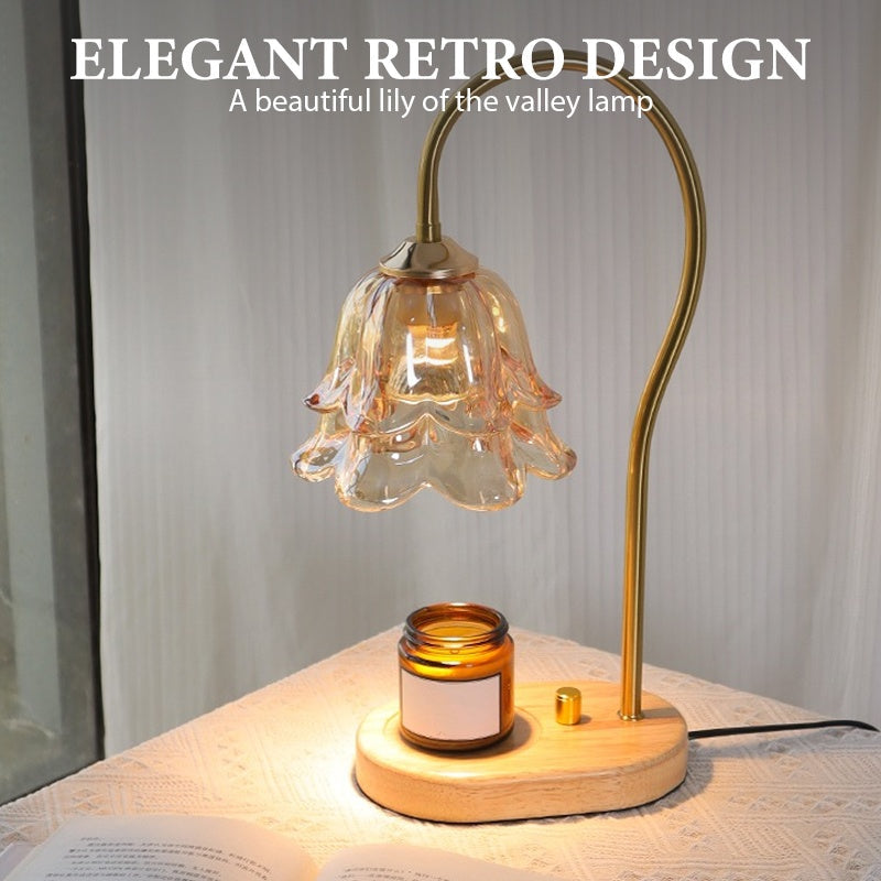 🔥Nieuw binnen 50% KORTING🎁Lelietje-van-dalen kaarsverwarmerlamp